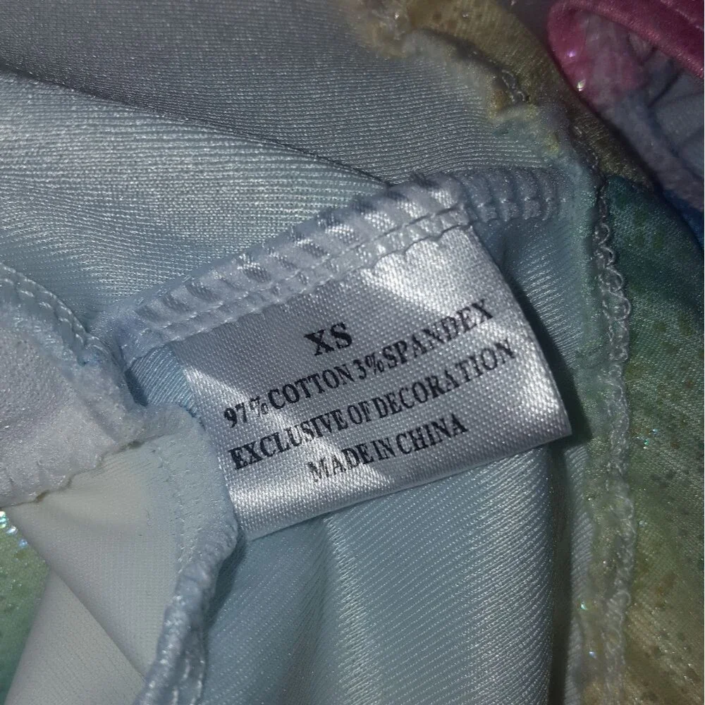 Baby girl 12-24m XS unicorn tankini set NEW